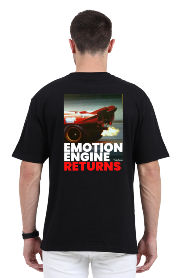 Engine Emotion Returns (Unisex Oversized Tees) - Image 3