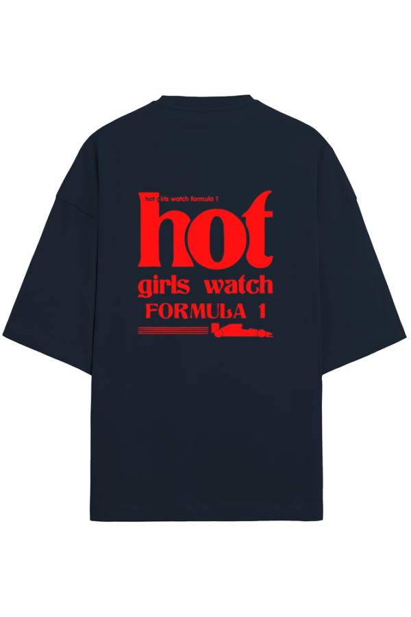 Hot Girls Watch F1 (Terry Oversized Tees) - Image 3
