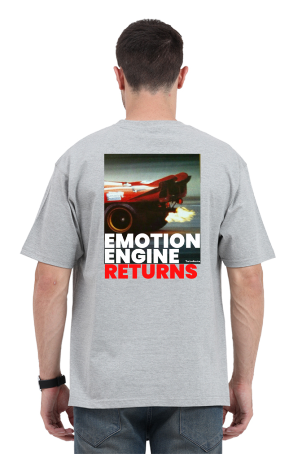 Engine Emotion Returns (Unisex Oversized Tees) - Image 4