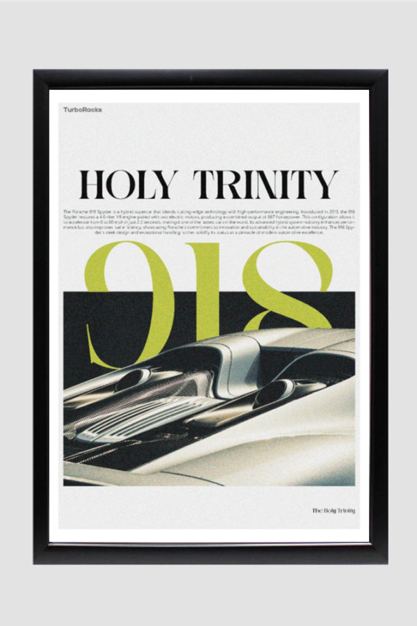 Spyder 918 - Holy Trinity