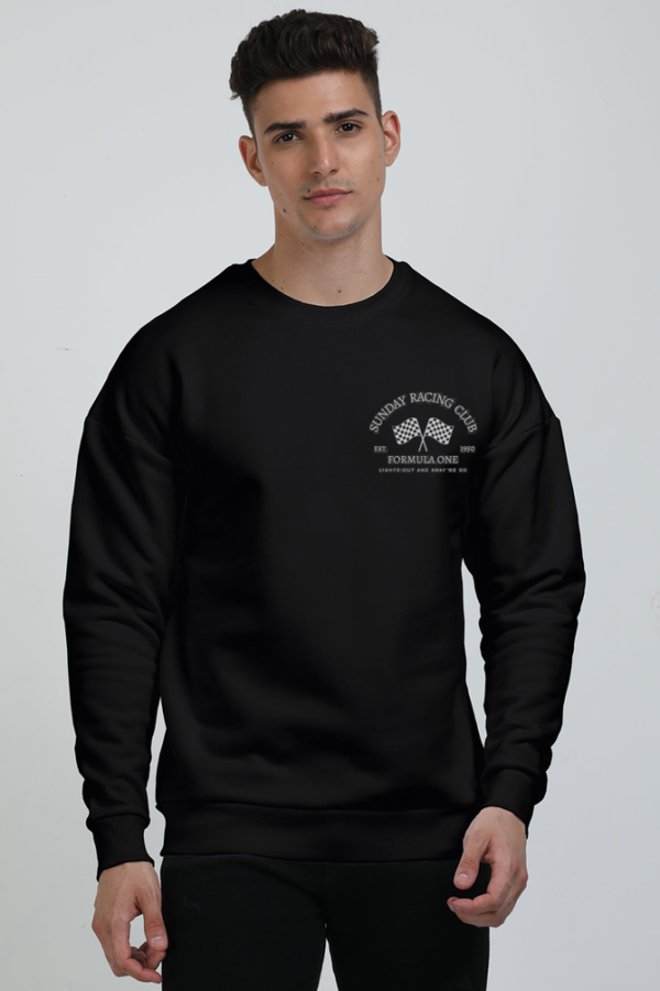 Sunday Racing Club Sweatshirt (Unisex Oversized) - Image 8