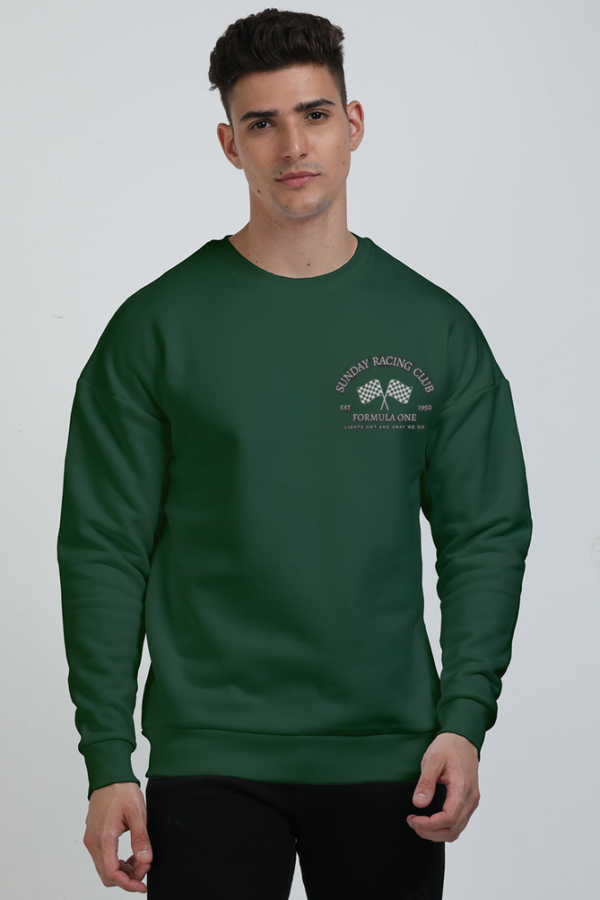 Sunday Racing Club Sweatshirt (Unisex Oversized) - Image 4