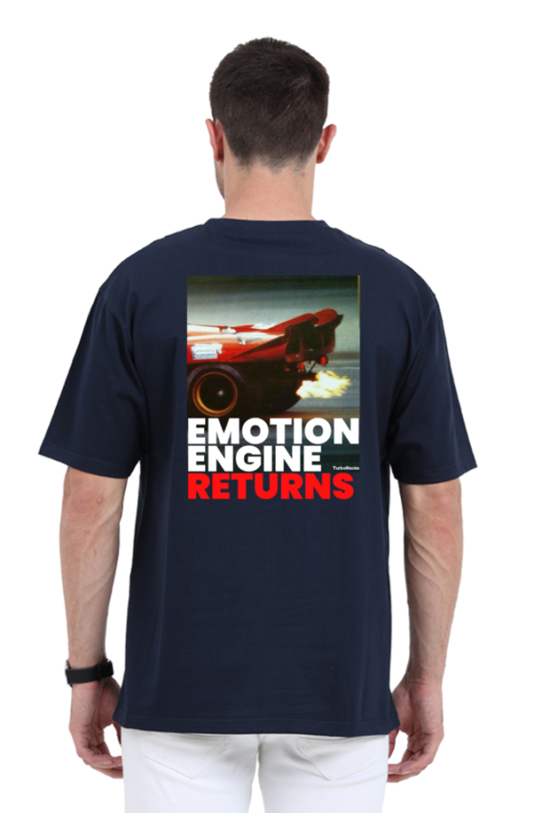 Engine Emotion Returns (Unisex Oversized Tees) - Image 2