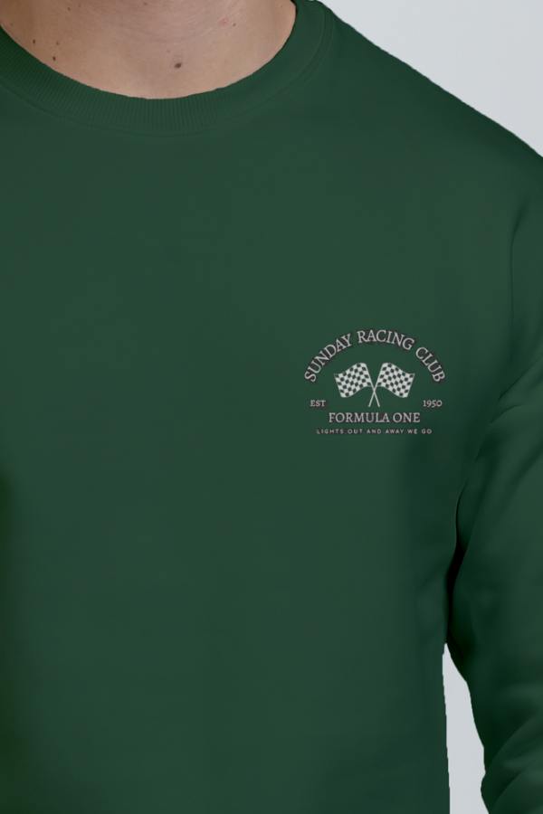 Sunday Racing Club Sweatshirt (Unisex Oversized) - Image 3