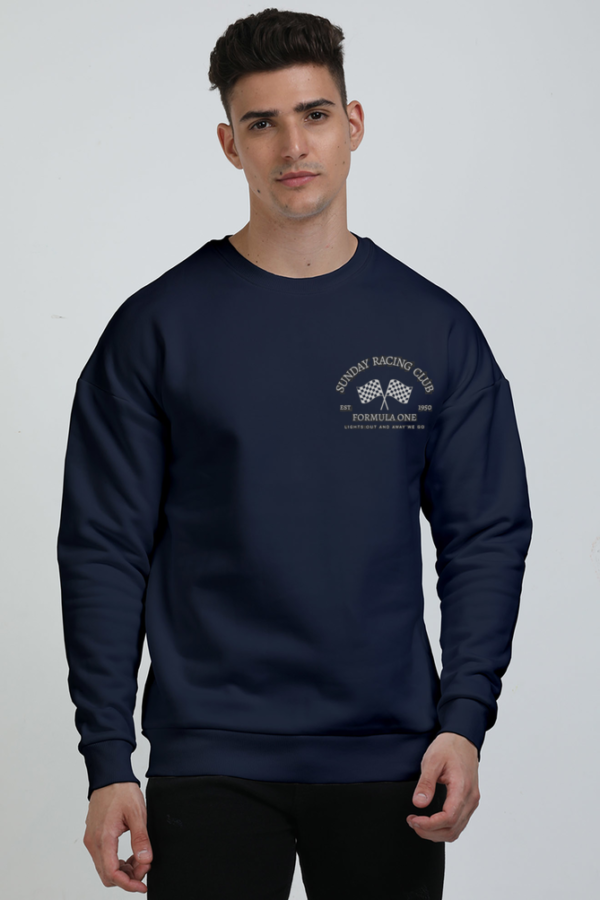 Sunday Racing Club Sweatshirt (Unisex Oversized) - Image 6