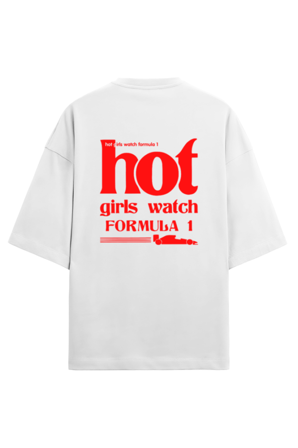 Hot Girls Watch F1 (Terry Oversized Tees)