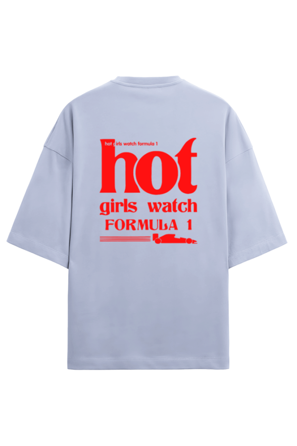 Hot Girls Watch F1 (Terry Oversized Tees) - Image 2