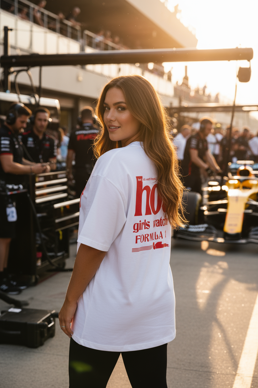 Hot Girls Watch Races