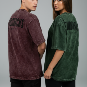 Acid Washed Tees (Puff Print)