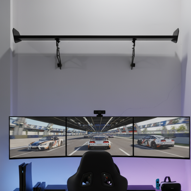 Accurate_Racecar_Wing_Shelf_Gaming_Room2